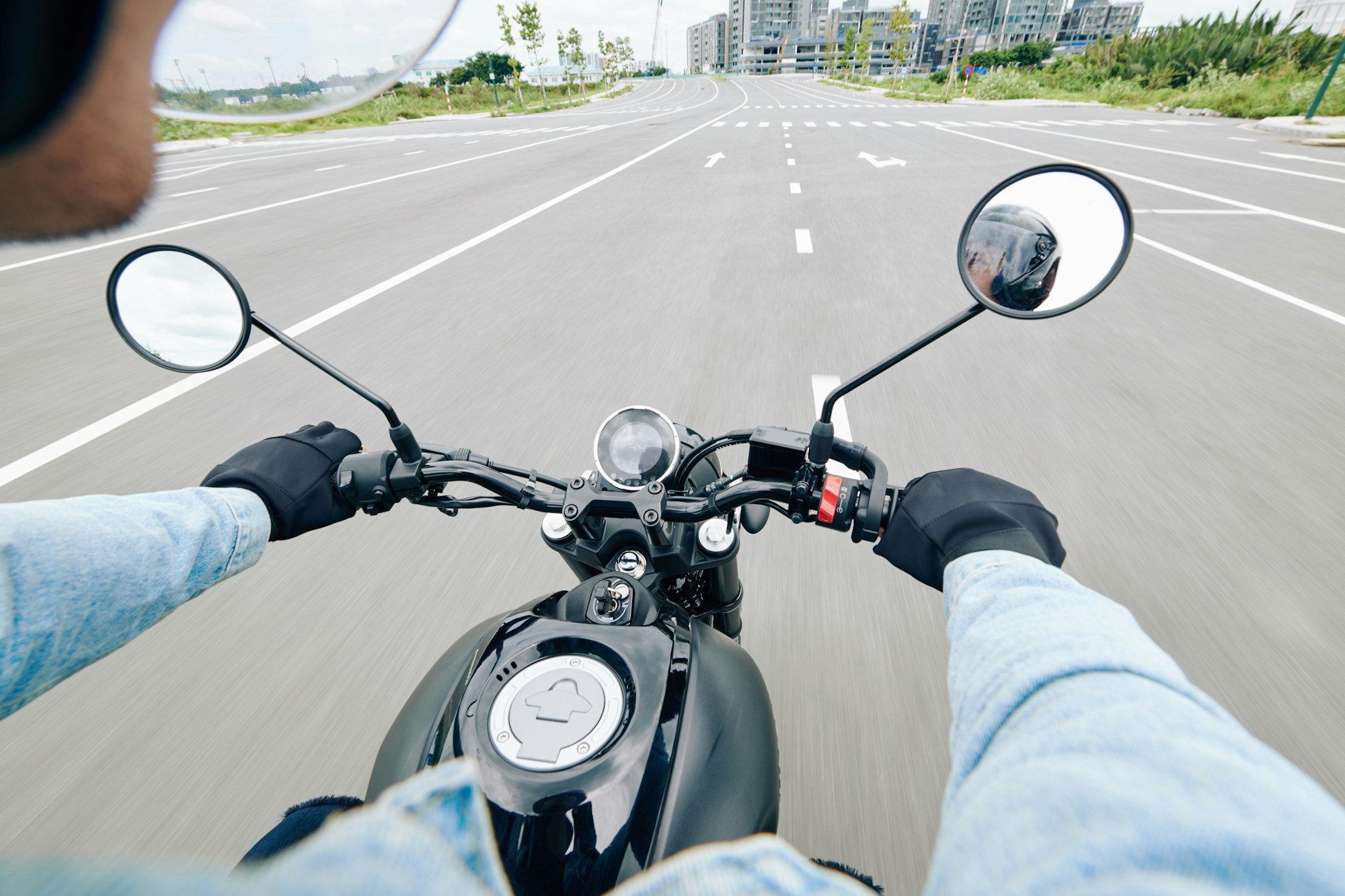 Handlebar of motorcycle